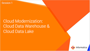 Cloud Modernization: Cloud Data Warehouse & Cloud Data Lake