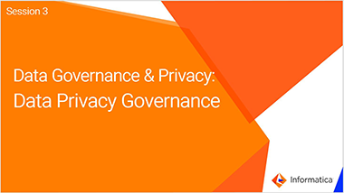 Data Privacy Governance