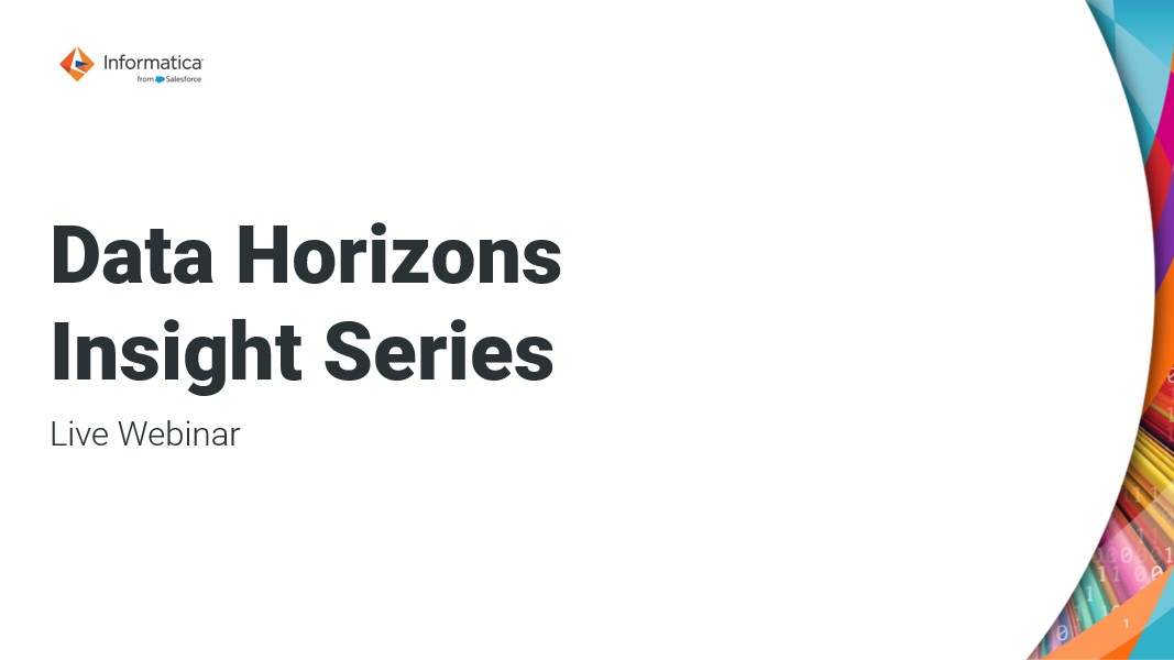 Data Horizons Insight Series - Sessions