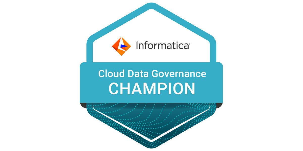 Informatica Cloud Data Governance Champions